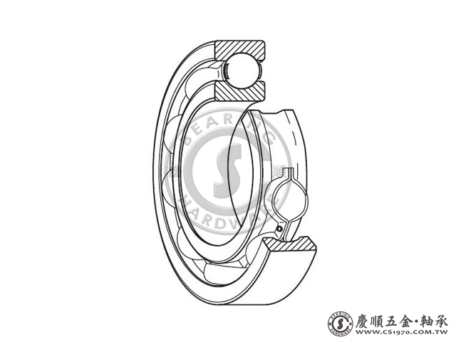 單列深溝滾珠軸承